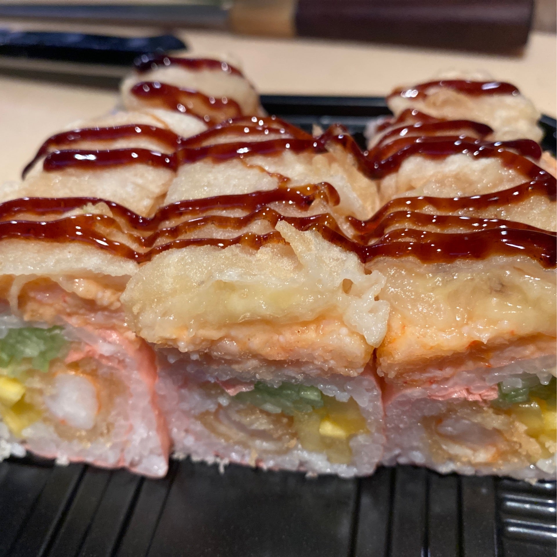 Crazy Monkey Roll (Cooked) | Poseidon Asian Cuisine